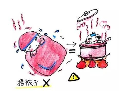 孩子发烧捂被子是错误操作