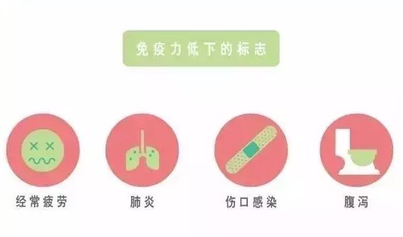 机体免疫力低下的标志
